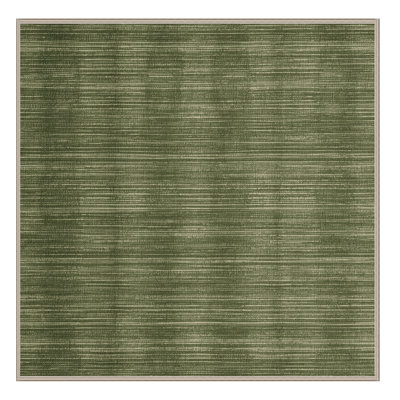 Machine Washable Solid Brown Area Rug