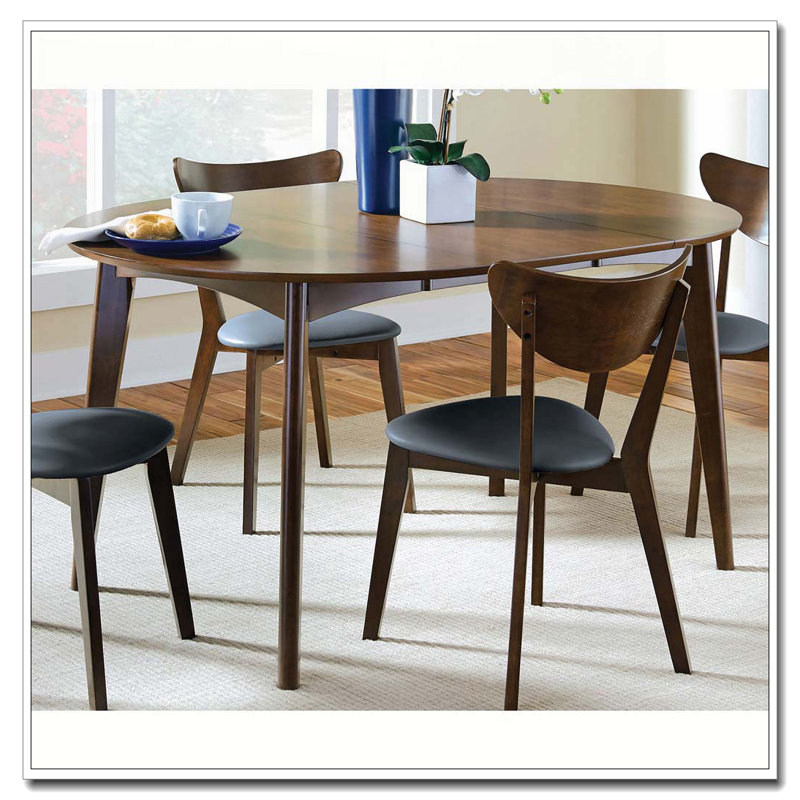 Thomson Dark Walnut Extension Leaf Dining Table