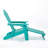 Tale Folding Chair With Built-In And Cup Holder, Easy To Install For Garden Patio Retractable Footrest , Deck-967168002