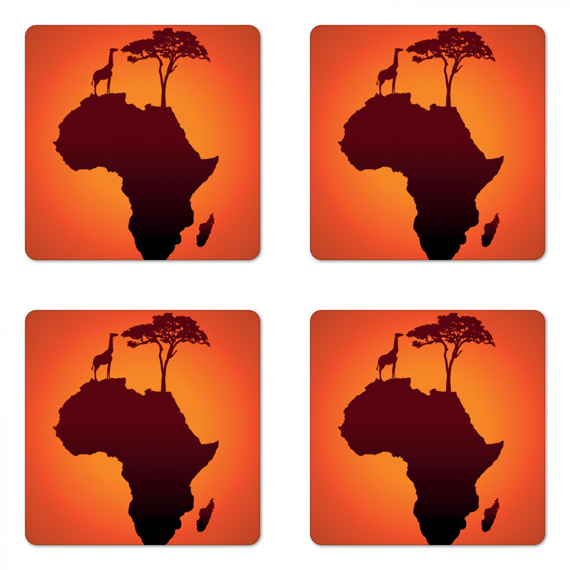 Sous-verre africain