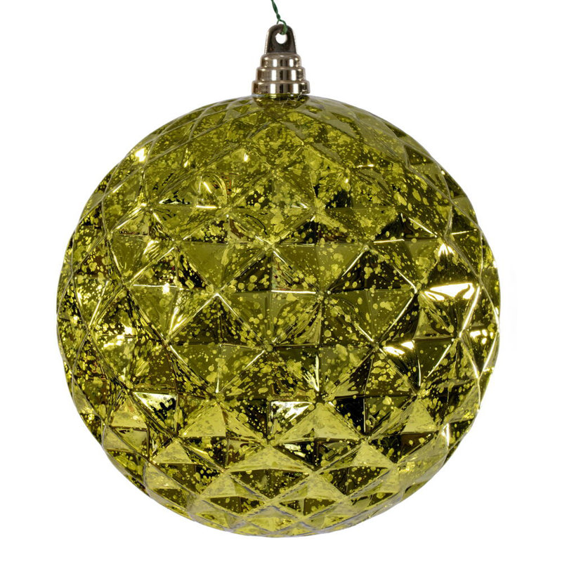 Ornement en diamant 8 po., Lime