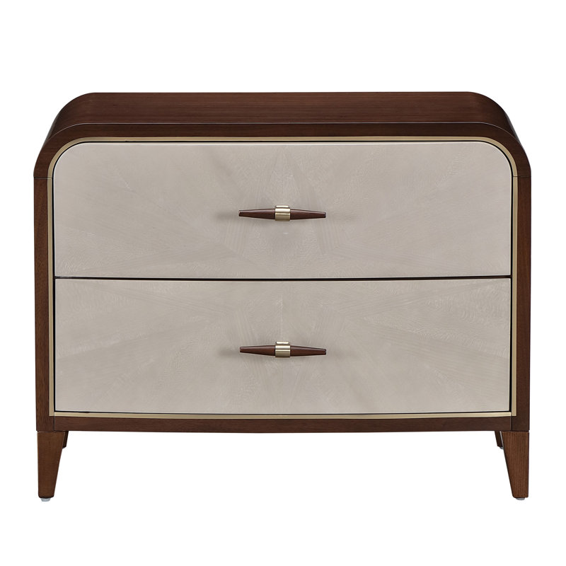 Houston Large Nightstand - Walnut