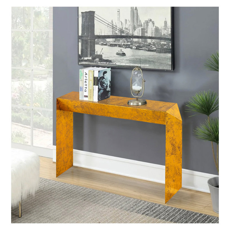41.75'' W Console Table, Gold