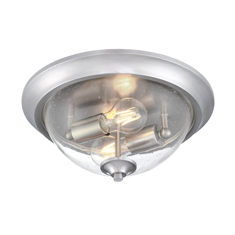 Manalapan Glass Flush Mount