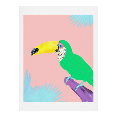 « tropical toucan », reproduction d’art