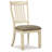 Bolanburg Dining Table 4 Chairs Bench Server and Display Cabinet