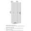 Bush Business Furniture Assure Single Tier 2 Door Storage Locker With Keypad Locks-114851013