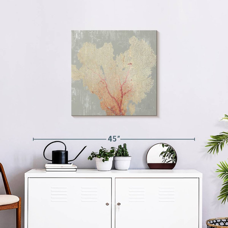 Corail Crowle Blush, H 24 po x l 24 po