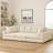 6 - Piece Corduroy Sectional With Cozy Upholstery, Modern Design, Engineered Wood Base, 36 In Height Modular Seat For Small Spaces, Low Profile Legs, Coil Spring Construction, 75 Depth