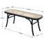 Allexandria Wood Bench-567460754