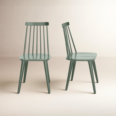 Chaise d'appoint en bois massif Rolde