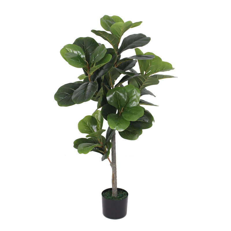 Tradala Trees 120cm Faux Fiddle Leaf Fig Tree in Pot
