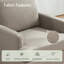 Fauteuil Clancy avec pieds en bois massif-129459924