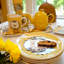 French Bees Set of 4 Salad Plates