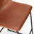 Set of 2 Leather Barstool with Metal Leg Modern Bar Stools for Kitchen Island Pub Living Room-111571465-111571466