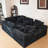 135.5-Inch Modular U-Shaped Sectional Sofa
