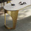 Ensemble de bureau et de chaises de style italien de luxe luxueux-962735884