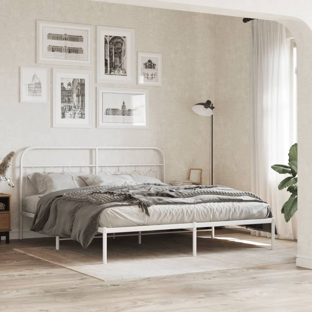 Vidaxl Metal Replace Headboard