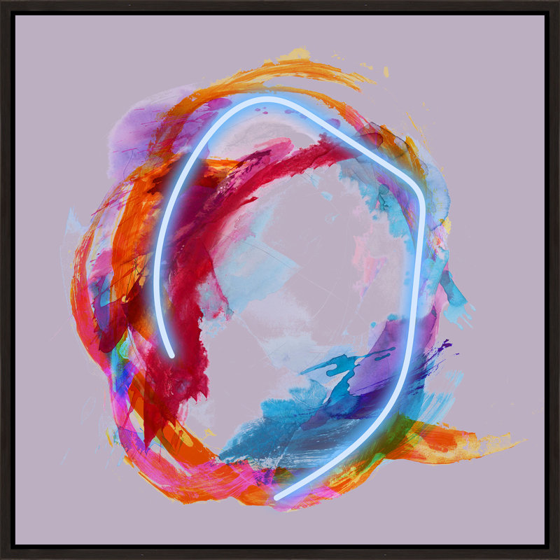 Light Tunnel III Painting by Sonia Noir, 37.75" H x 37.75" W, Glass Coat
