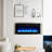 Menara 40 In. W Fireplace Insert with Adjustable Color Flames and Fire Cracking Sound