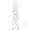 Luminaire suspendu sphérique 23 lumières Breeze-80209589-80209591