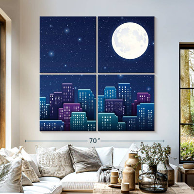 Ciel étoilé de la ville de Sireci
