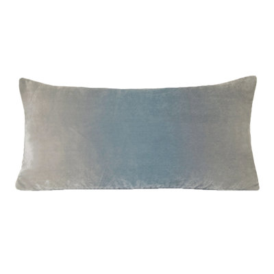 Ombre Square Velvet Pillow Cover & Insert
