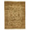 Hand Knotted Wool Oriental Area Rug in Cream And Gold
