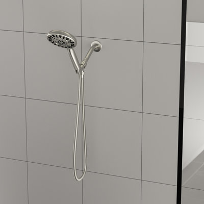 4.7" Multi Function Rain Dual Shower Head