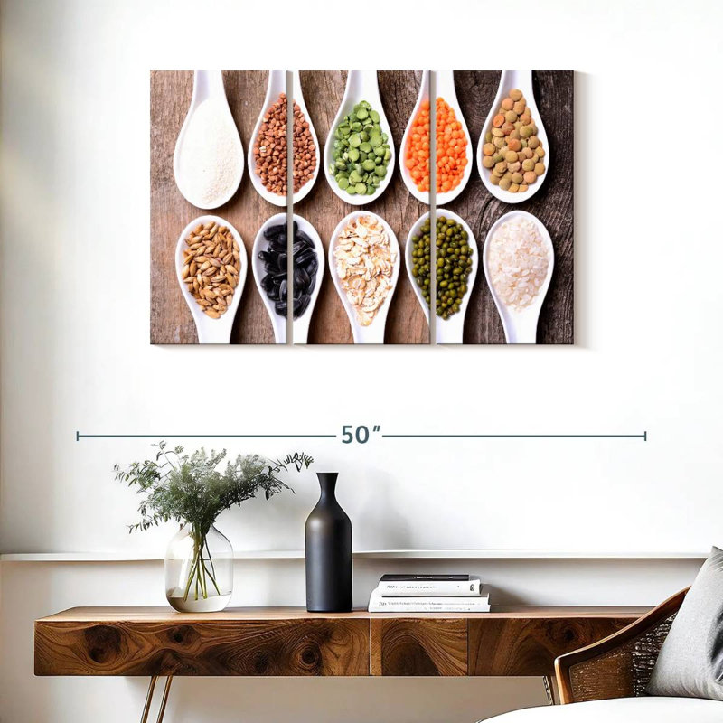 Yarlin Grains, 24" H x 38" W