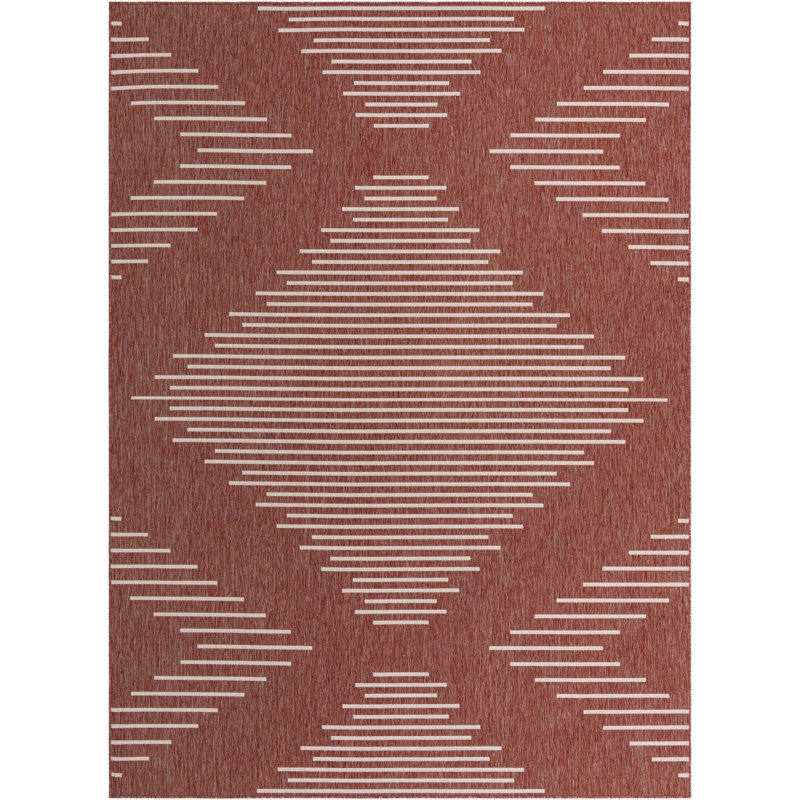 Wallington Geometric Indoor Rug, Rectangle 9'10" x 13'