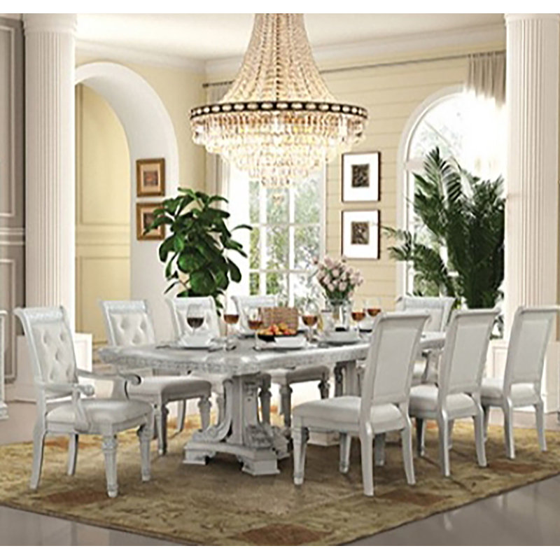 Lyonnie 9-pcs Dining Table Set
