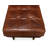 Prince Albert Genuine Leather Upholstered Bench