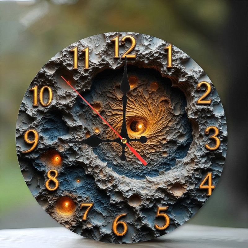 horloge de cratère cosmique