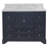 Tilford 48" Single Bathroom Vanity Set with Marine Gray Cabinet and Carrara Marble Countertop-1460291269