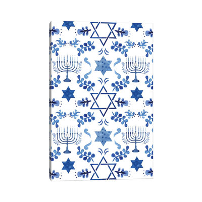 " Indigo Hanukkah " by Victoria Borges