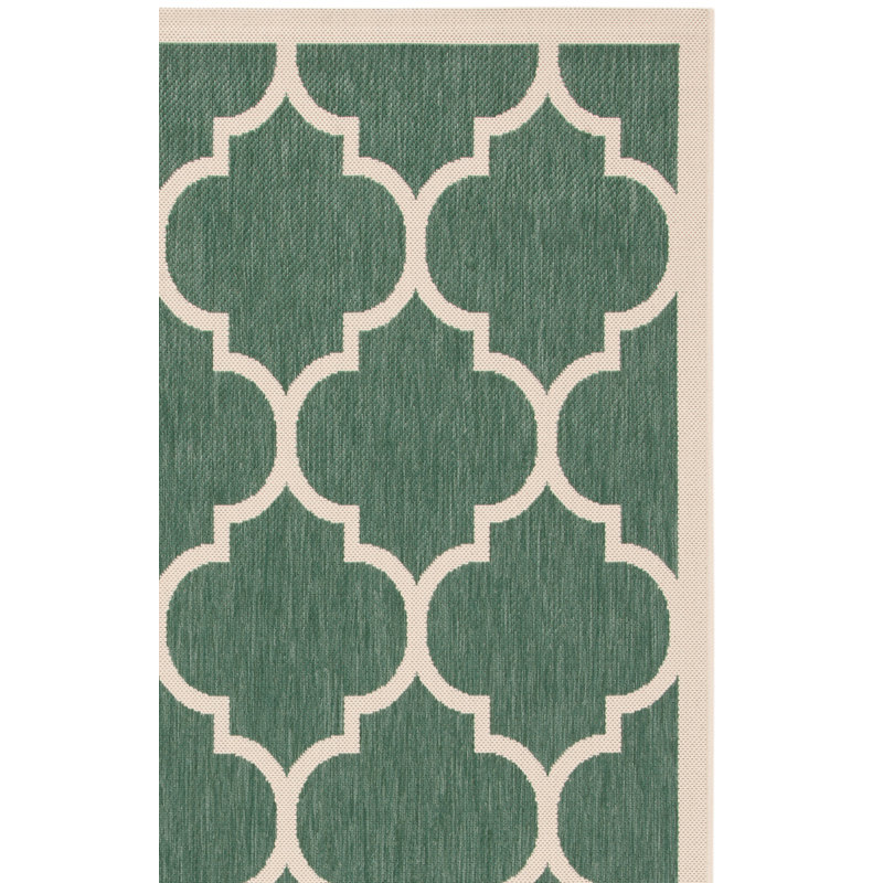 Anaelisa Performance Moroccan Indoor/Outdoor Area Rug, Rectangle 5'3" x 7'7"