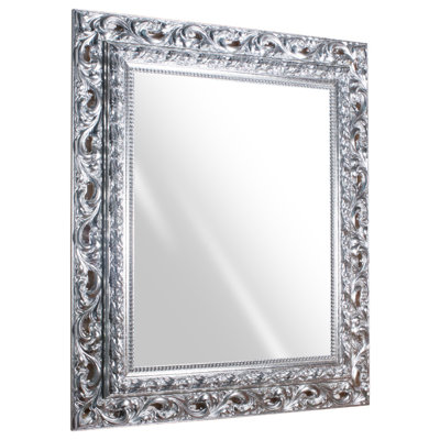 Dunnygarran Wood Flat Wall Mirror