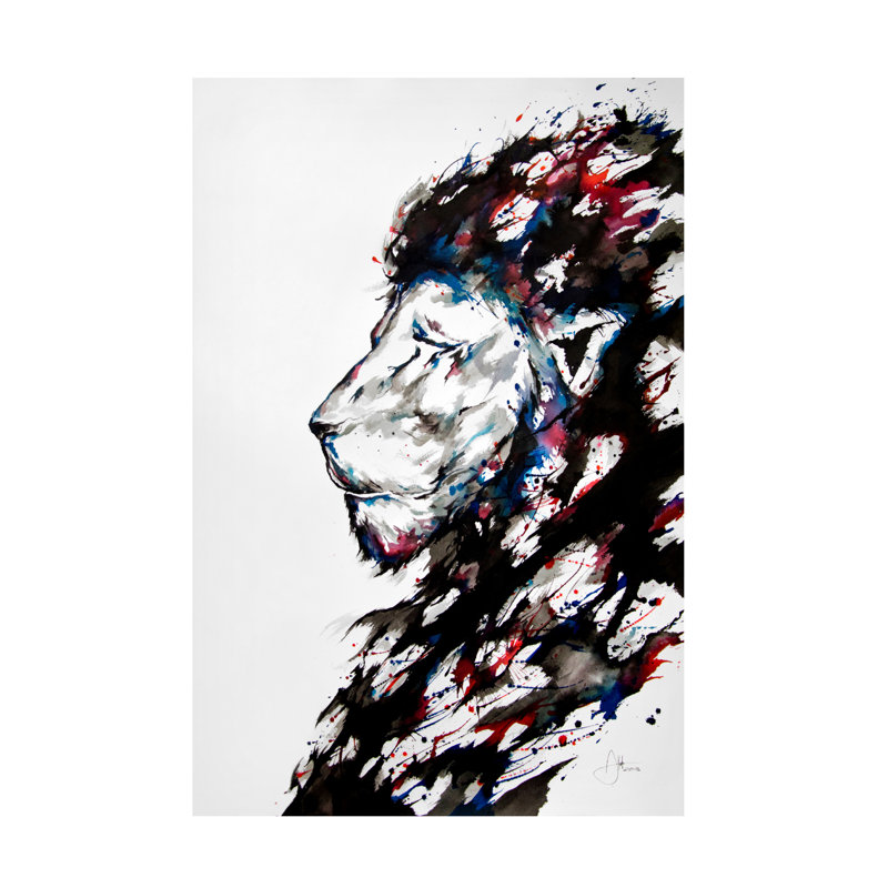 Art sur toile, Marc Allante, H 19 po x l 12 po