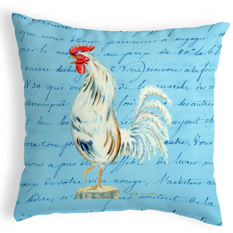 Outdoor Reversible Throw Pillow