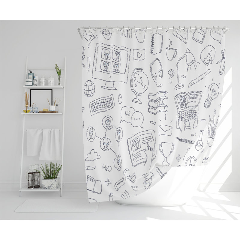 Creedmoor Polyester Shower Curtain Set