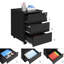 39 cm W 3 -Drawer Wheels / Casters included Mobile Steel Filing Cabinet-1382297220