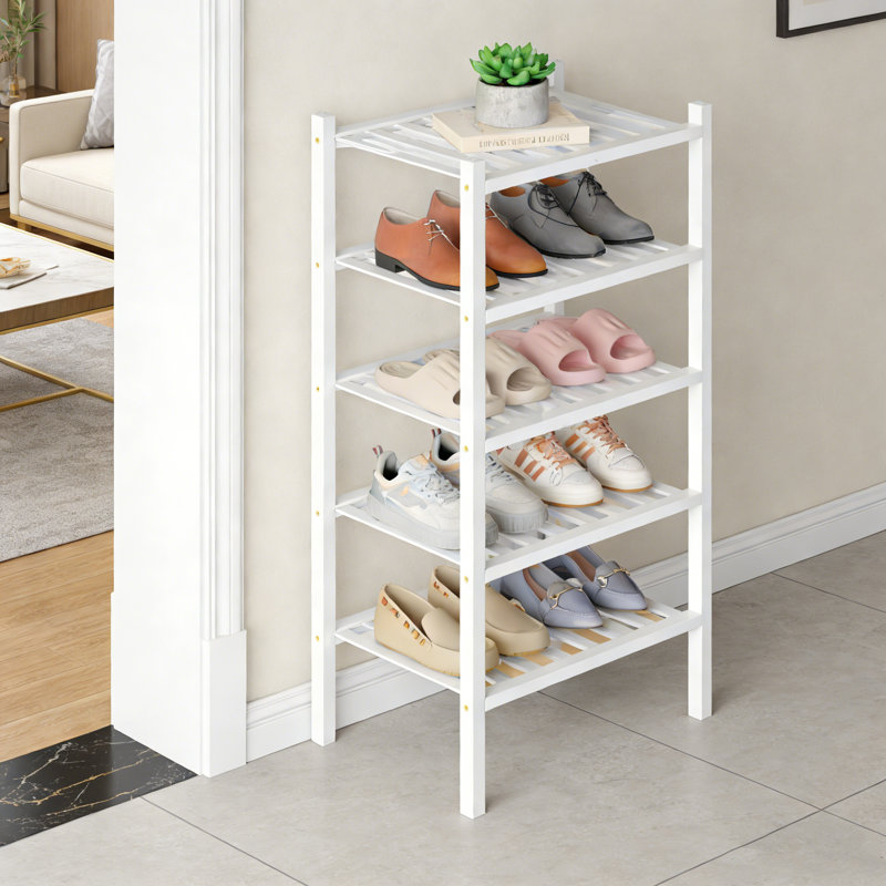 Bamboo Shoe Rack