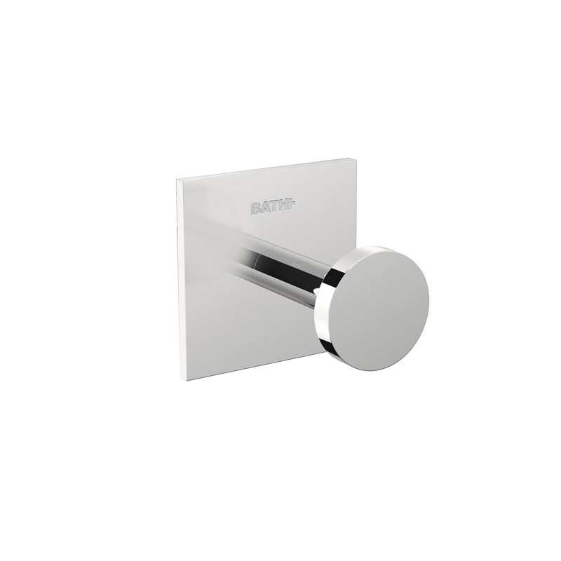 Arwilda Latitude Run Made of Durable Metal with Light Grey Finish Towel Hook