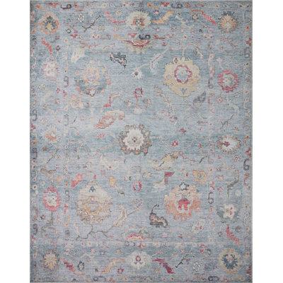 Tapis denim / multicolore Elysium