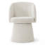 Tabouret de coiffeuse pivotant rembourré Modern
