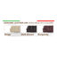 Causeuse inclinable en cuir Global-834864055