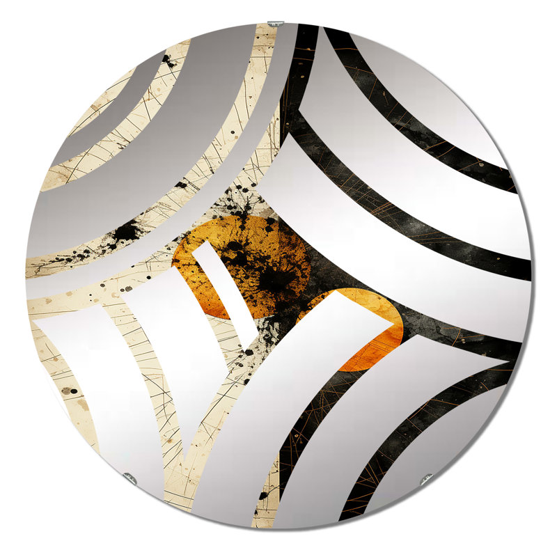 Miroir décoratif Resterly, 23,6 po x 23,6 po