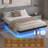 Floating Metal Bed Frame-427435927