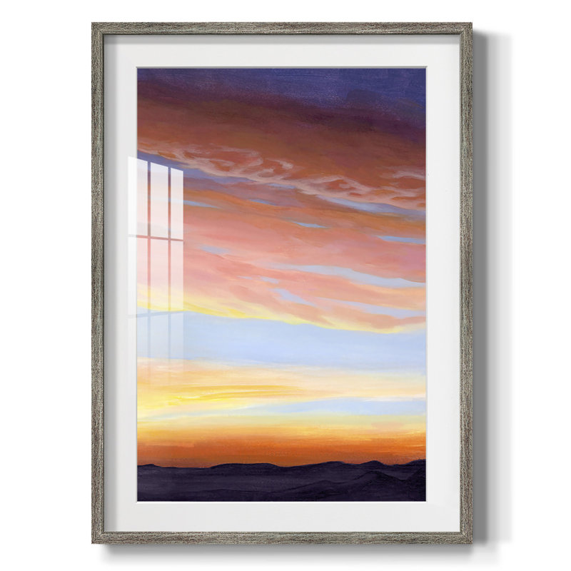 Arizona Highway - Toile tendue avec châssis, H 25,5 po x l 17,5 po, Vieilli